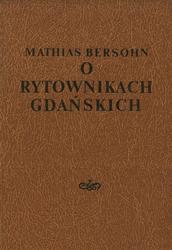 O rytownikach gdańskich.