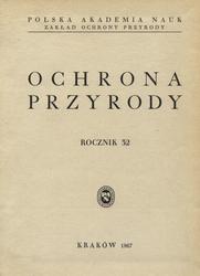Ochrona Przyrody. R. 32.