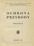 Ochrona Przyrody. R. 36.