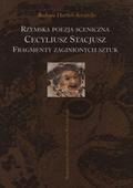 Hartleb-Kropidło Barbara – Rzymska poezja sceniczna : Cecyliusz Stacjusz.