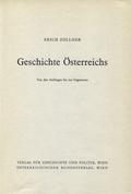 Zöllner Erich – Geschichte Österreichs.