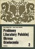 Problemy literatury polskiej okresu oświecenia. Seria 2 + mapy.