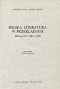Ryll Ludomira, Wilgat Janina – Polska literatura w przekładach.