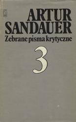 Zebrane pisma krytyczne. T. 1-3.