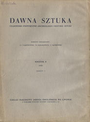 Dawna Sztuka. R. 2 : 1939, z. 3.