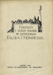 Portrety i sceny polskie w sztychach Falcka i Hondiusza.