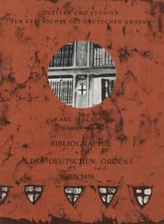 Bibliographie des Deutschen Ordens bis 1959.
