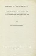 Hofmann Hanns Hubert – Der Staat des Deutschmeisters.