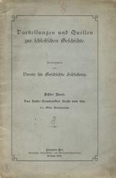 Das Halle-Neumarkter Recht von 1181.
