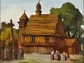 Frydrych Władysław (1900-1972) - Kościółek drewniany.