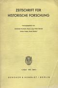 Zeitschrift für Historische Forschung. 5. Bd., H. 3.