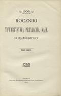 Roczniki Towarzystwa Przyjaciół Nauk Poznańskiego. T. 36 : 1909.