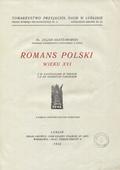 Krzyżanowski Julian – Romans polski wieku XVI.