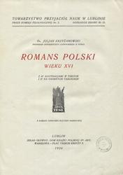 Romans polski wieku XVI.