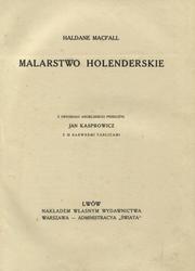 Malarstwo holenderskie.