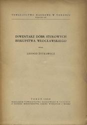 Inwentarz dóbr stołowych biskupstwa włocławskiego.